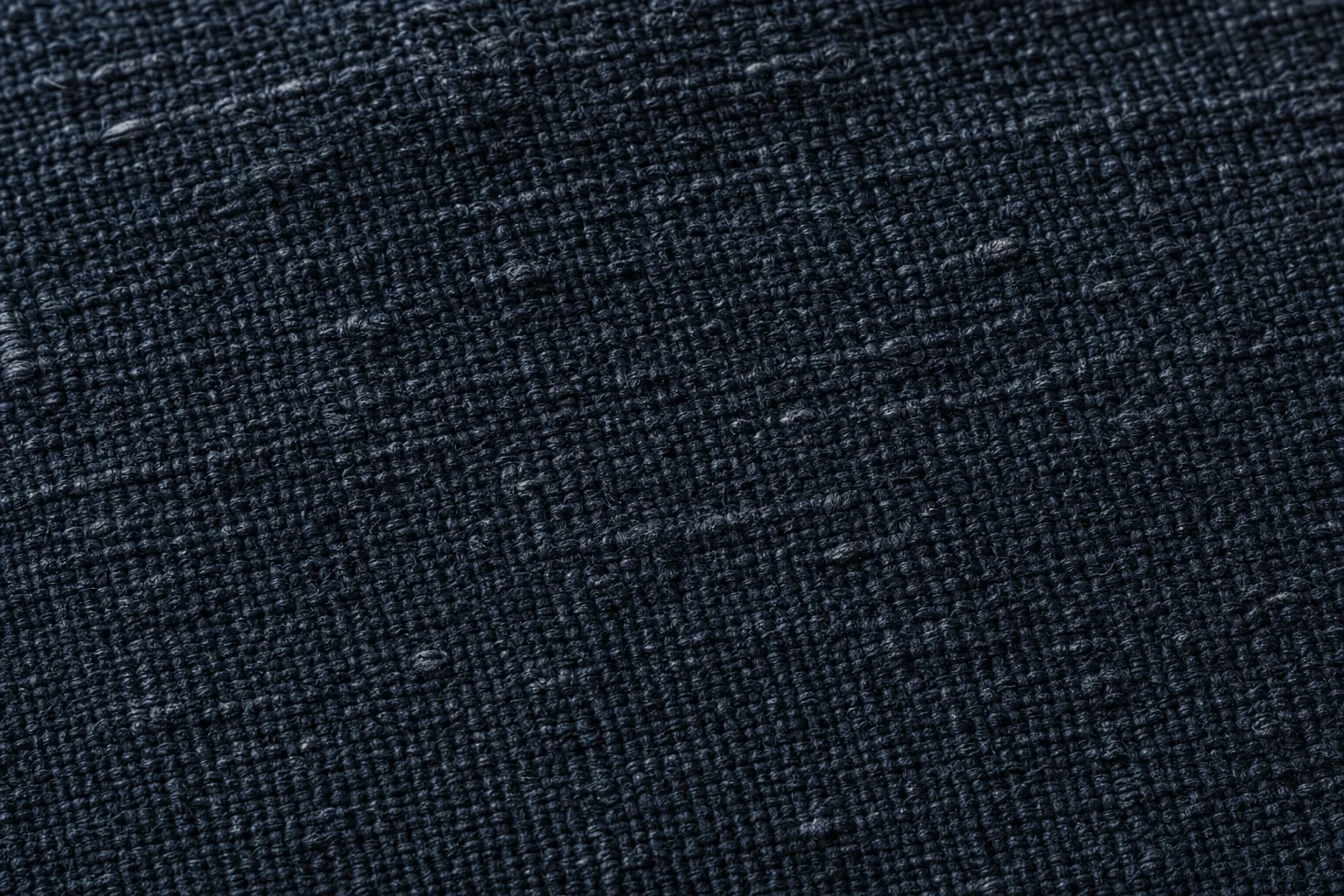 Ink Belgian linen macro