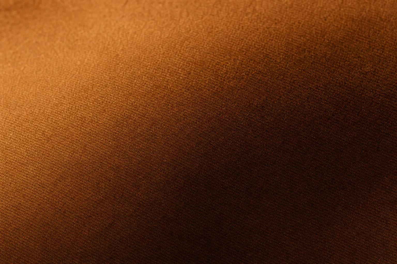 Cognac mohair velvet macro